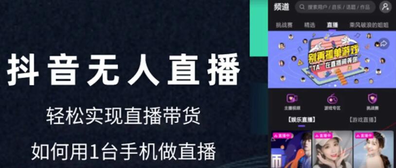 2022最新挂机无人直播(电影+游戏类)项目教程视频,无版权风险!第1张-全球主机测评网