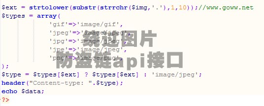最新破解:PHP在线绕过图片防盗链api接口的技术~第1张-全球主机测评网