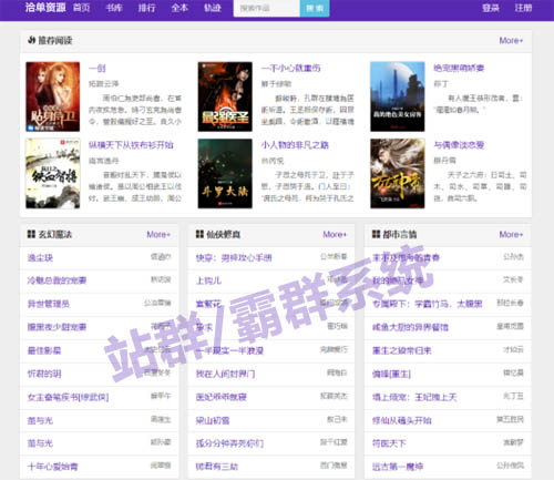 2023年新版自适应小说/资讯等泛目录、域名站群源码|无需后台版第1张-全球主机测评网