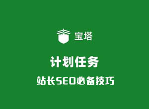 站长SEO必备技巧：利用宝塔定时计划任务每隔几秒访问一次网址～