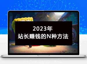 2023年站长创业赚钱的N种方法分享汇总~