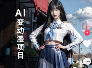 抖音+AI软件新项目：玩转美女自拍视频快速变现教程！