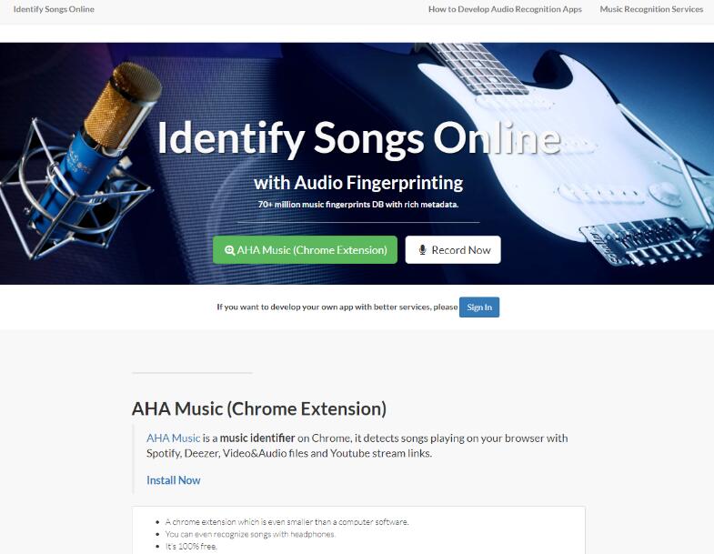 全球领先的在线听歌识曲服务工具-ACRCloud(音乐指纹数据库)第2张-全球主机测评网